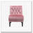 Velvet Armless Accent Living Room Chair-1067275857