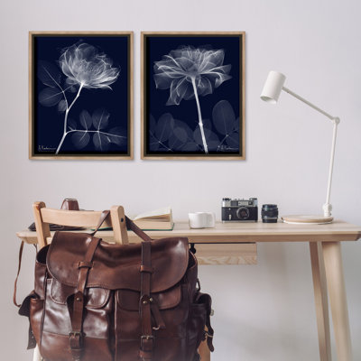 «X-Ray Blossom» par Albert Koetsier, 2 pièces sur toile