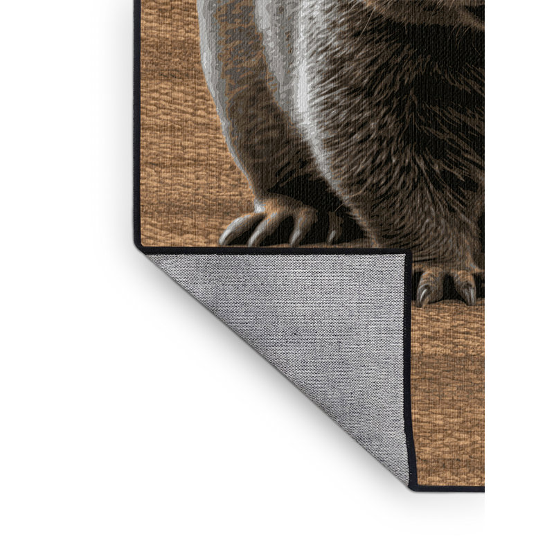  Tapis lavable Wombat, Carré 3 pi