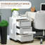 40cm Wide 3 -Drawer Mobile File Cabinet