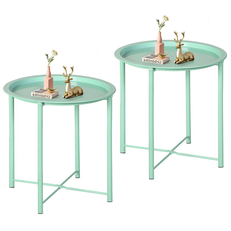 Petite table de bout Annaleese, Vert clair