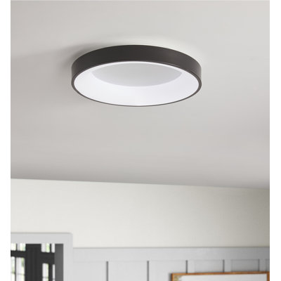Plafonnier encastré 1 lumière DEL