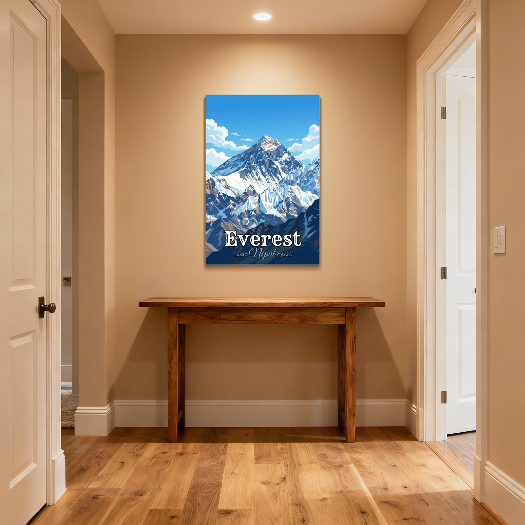 Winston Porter Scenic &Cityscapes Everest Mountain Landscape Nepal Art ...