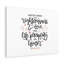 Righteousness And Love Proverbs 21:21 - Wrapped Canvas Print