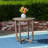 Rustic 27.5'' Table In Grey - Wood Material For Patio Use 27.5'