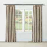 Yearling Pleated Sheer Semi Sheer Curtain