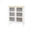 Two-Door Three-Tier Shelf Bookcase Cabinet