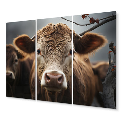 Farmhouse Animals Wall Decor on Metal