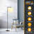 Haileyville 64'' Arched Floor Lamp with Remote Control and Bulb Included-517496317