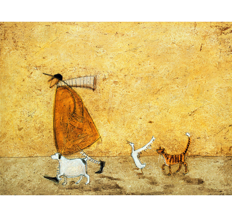 Ernest, Doris, Horace et rayures, H 18 po x l 24 po
