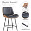 Tabourets de comptoir en similicuir-738977947