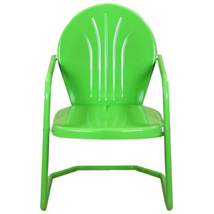 Fauteuil tulipe rétro d'extérieur 34 pouces