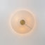 Plafonnier semi-encastré en tissu 3 lumières en forme de champignon