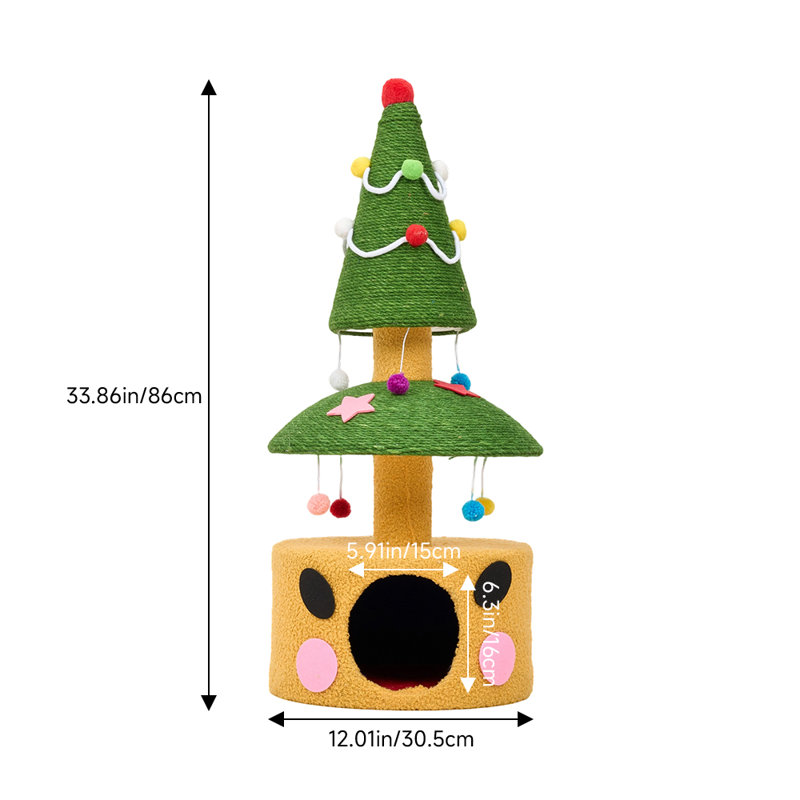 86cm H Cat Tree