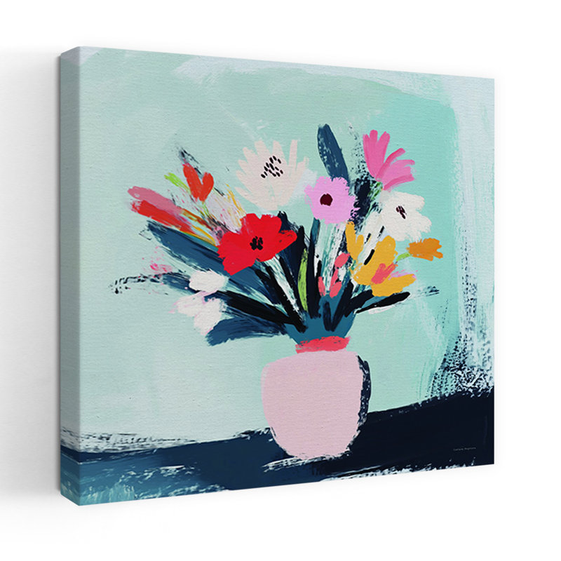 Art mural floral, H 48 po x l 32 po