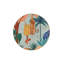 Tapis décoratif multicolore à motif de forêt et de singe à motif forêt-1978178134