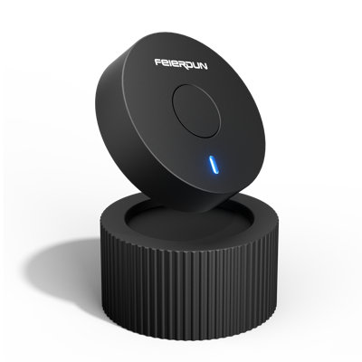 Feierdun Dt1 Smart Bluetooth Dumbbell Tracker With App – Universal Rep & Workout Sensor, Bluetooth 4.2 Connected Fitness Tracker For Dumbbells, Barbells & Kettlebells