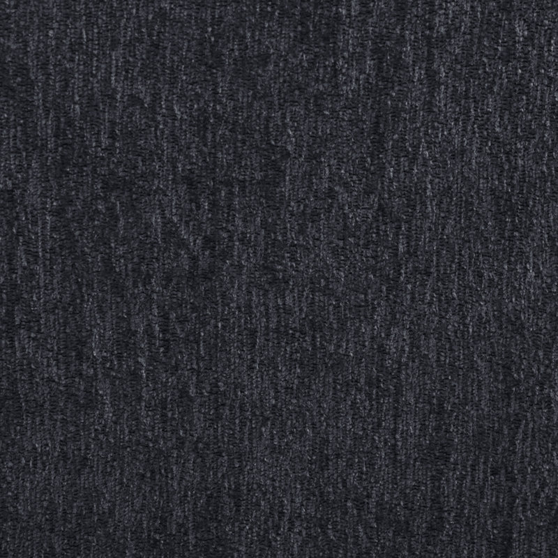 Canapé d'angle en tissu chenille, Gris anthracite