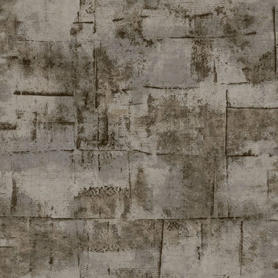Italian Block Design 33' L x 21" W Textured Wallpaper Roll