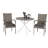 Akia 2 - Person Patio Dining Set with Round Table , Cushions Included