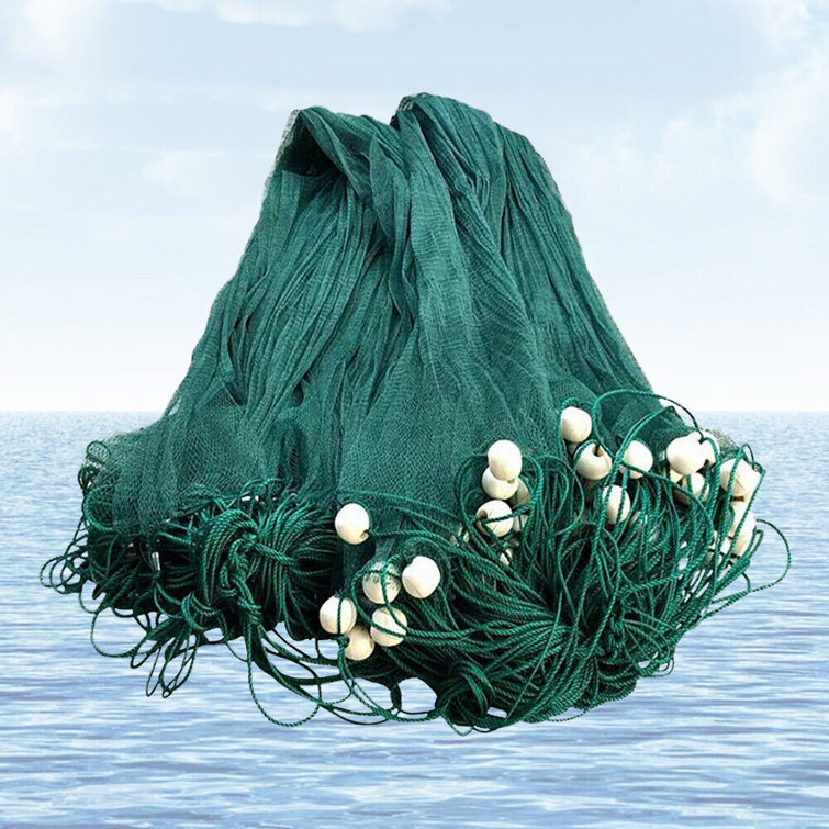 2PCS Fish Net Decorative Fish Netting Cotton Beach Decorations for