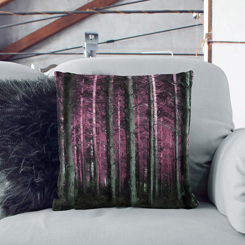 Striped Square Cushion, 40cm H x 40cm W x 15cm D