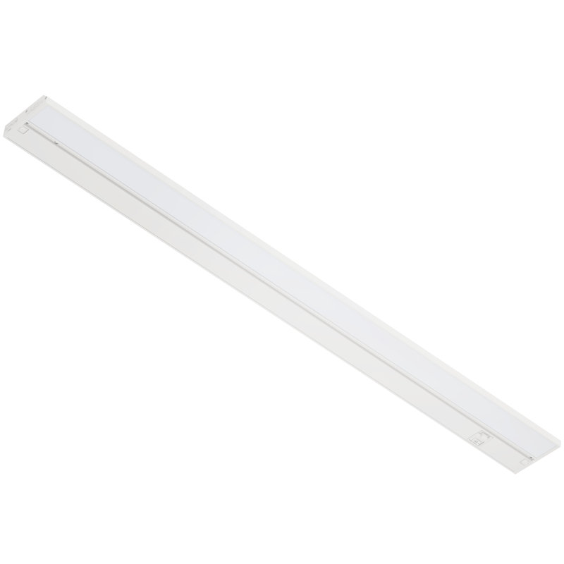 Éclairage sous-armoire Lagom de Lagom, DEL à intensité variable câblée de 30 po, 2 700 K / 4 000 K / 5 000 K, cordon d'alimentation vendu séparément, blanc, UC0130WH27