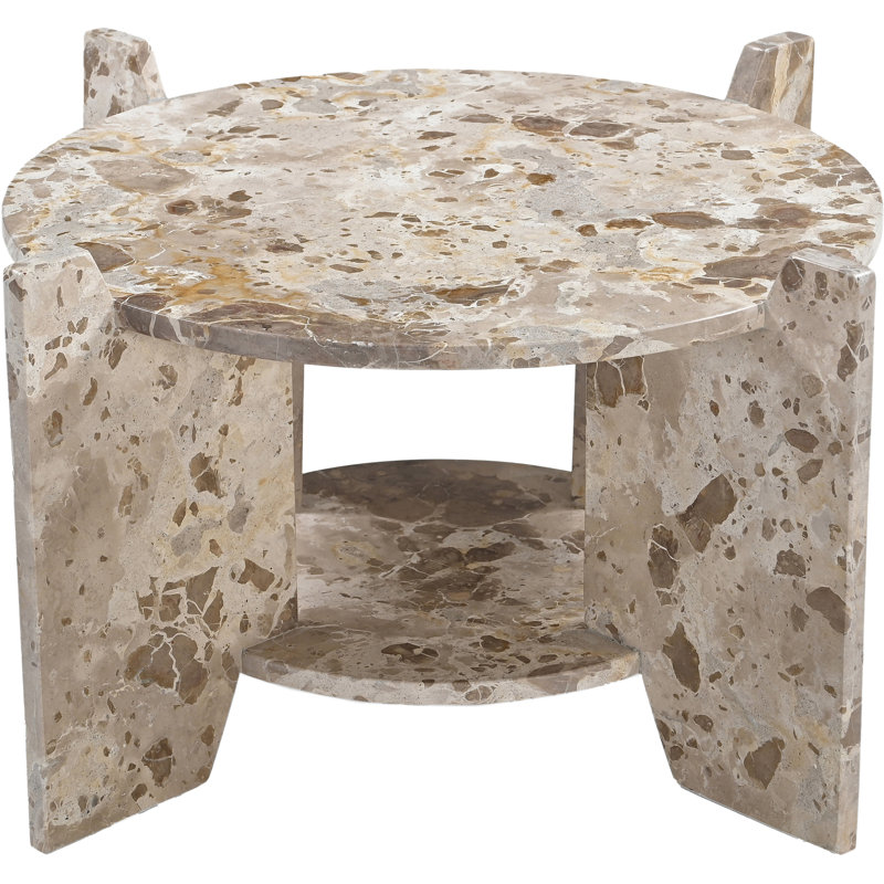 Table basse Soriano, Beige