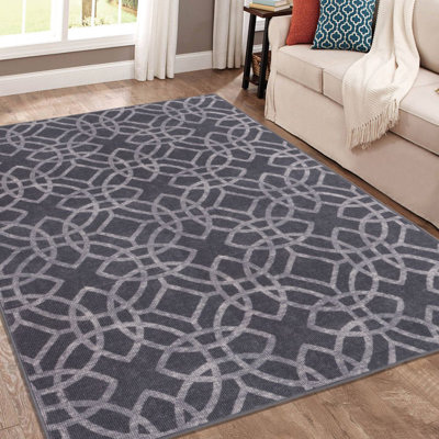 Tapis gris Ruthie