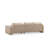 Stylish Corner Sofa, Beige, 114.2 x 65.0 x 28.7 inches | Durable Beech Wood & Chipboard Frame | 100% Polyester Fabric, 28 DNS Soft Foam Back | Portable Cushions, Dry-Cleanable | Perfect for Modern Living Rooms-90667744-90667745