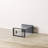 Black Shoe Storage Box Organizers Stackable (Set Of 6)