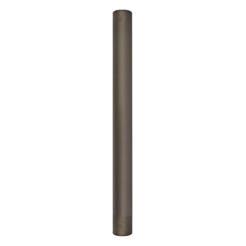 Tige d'accessoire en acier 12 po, Bronze huilé, 0,5 po