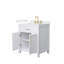 Beckett 30" Freestanding Single Bathroom Vanity with Quartz Top-1891304449-1891304450-1891304448