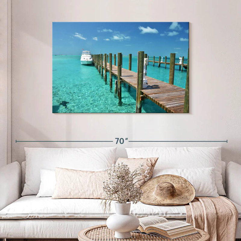 Staniel cay yacht dock Aletra, H 30 po x l 45 po