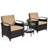 2 - Person Patio Conversation Set with Cushions