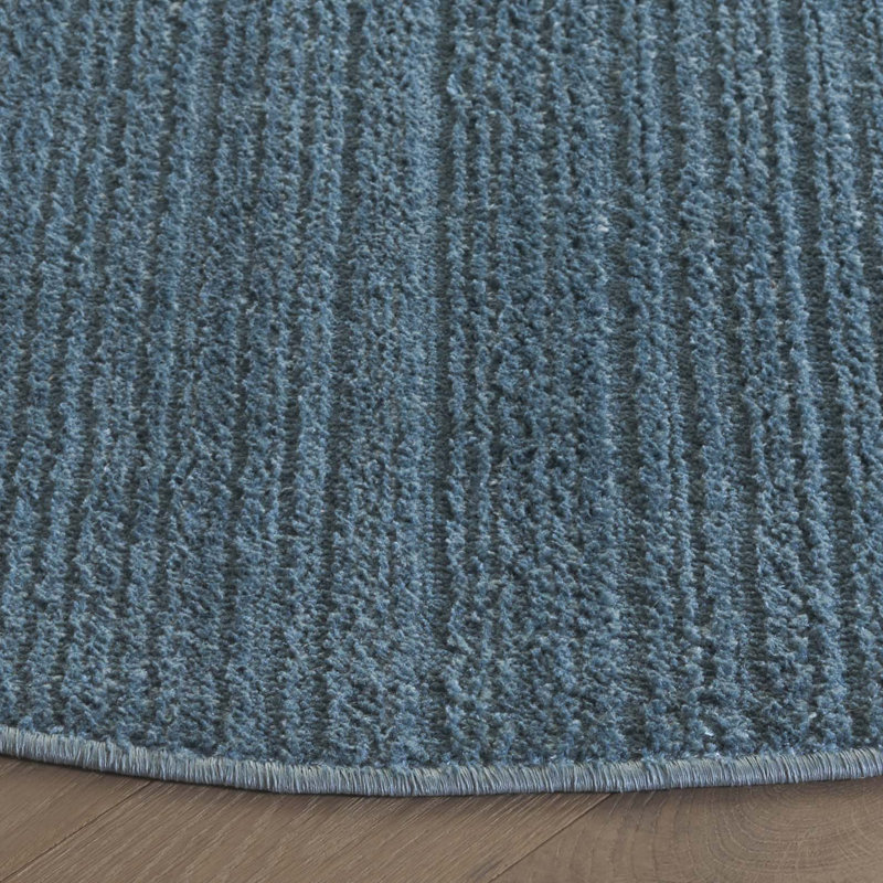 Fahm Performance Solid Color Rug, Rectangle 8' x 10'