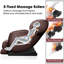 Fauteuil de massage inclinable électrique en similicuir-1184873192