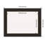 White Cork Board, Accent Bronze Frame - Bulletin Board, Organization Board, Pin Board-94411079