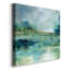 Île émeraude - reproduction sur toile tendue-746845916