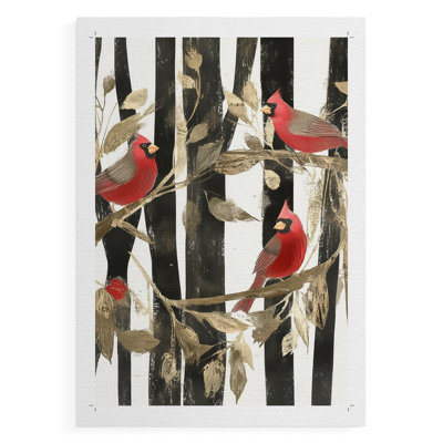 Christmas Holiday Art CCCCIX - Impression sur toile seulement - NON-CADRE