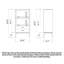 Armoire d'appoint 50,79 po