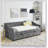 Daybed With Drawers, Upholstered Tufted Sofa Bed With Buttons