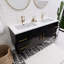 Ensemble de meuble-lavabo double 60 po Tenshi