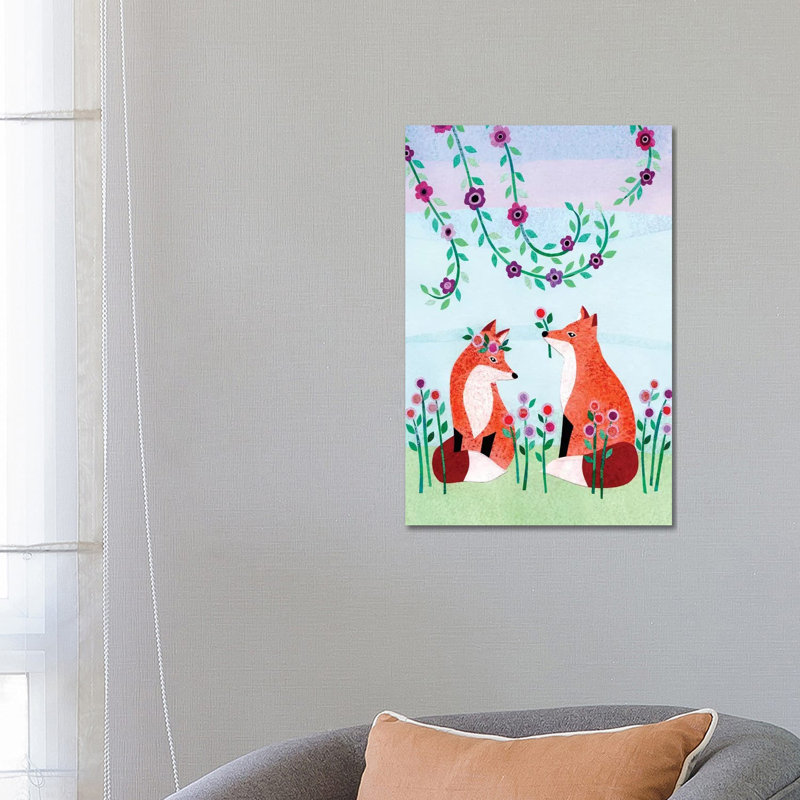 Forest Creatures VII by Kim Conway - Wrapped Canvas Painting