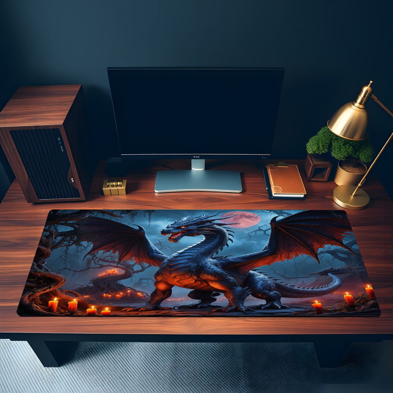 Polyester Desk Pad, 23.6x13.8