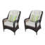 Chaise de patio avec coussins Moira-1150450448