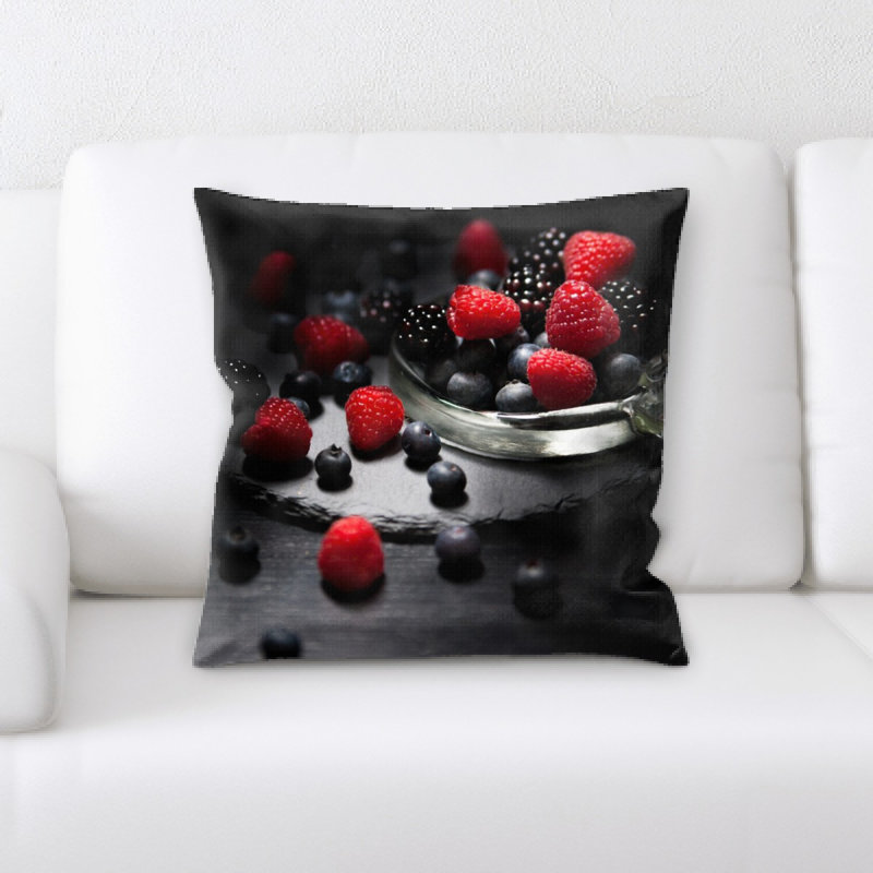 Coussin décoratif d’ambiance foncé