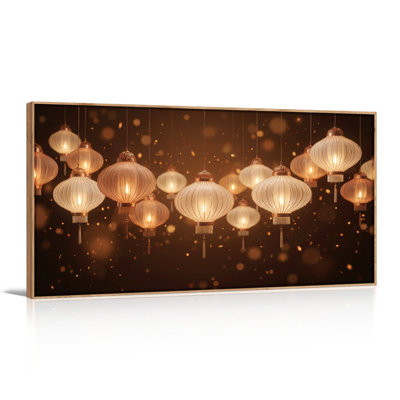Ensemble de 1 tableau sur toile Lantern Lights