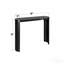 60'' Thick Top Entryway Table, Curved Legs, Support The Installation Of Inward-facing Or Outward-facing For Sofas, Entryway - Black