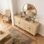 Buffet 70 "en rotin avec rangement-37932248